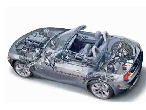 汽車內部結構模型