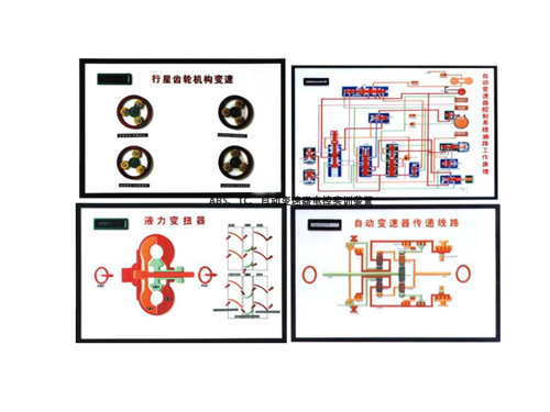 ABS、TC、自動變速器電控實訓裝置